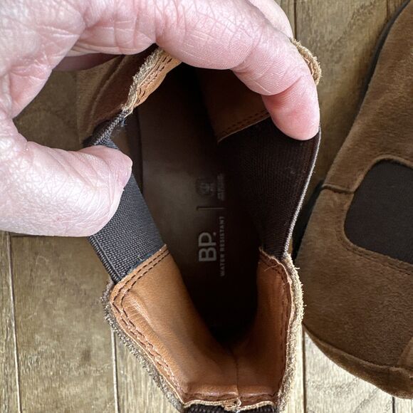 Suede Chelsea Boots‎ Ankle Slip On Pull Tab Dress Casual Style - Picture 9 of 10